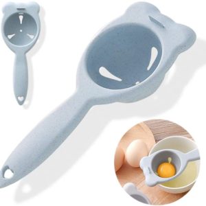 Practical Wheat Straw Egg Yolk Separator Filter Kitchen Tool