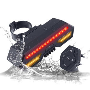 Wireless Remote Controller Smart Bike LED Signals Tail Lights