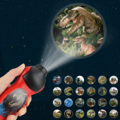 Dinosaur Pattern Projector Flashlight Bedtime Story Toy