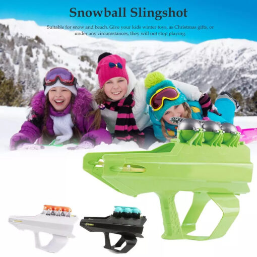 Children Slingshot Snowball Launcher Blaster Toy