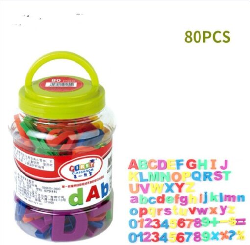 Magnetic Letters Numbers Alphabet Fridge Magnets Toy