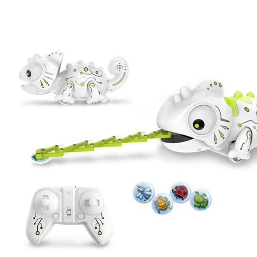 Realistic Electric RC Color Changing Chameleon Toy