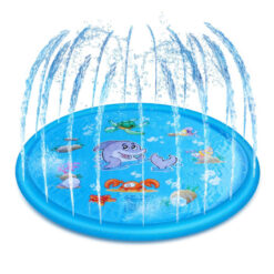 Inflatable Outdoor Water Mat Lawn Spray Cushion Play
