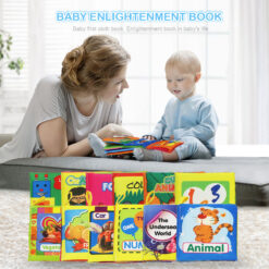 Educational Baby Infant Cloth Book Learning Animal Toy