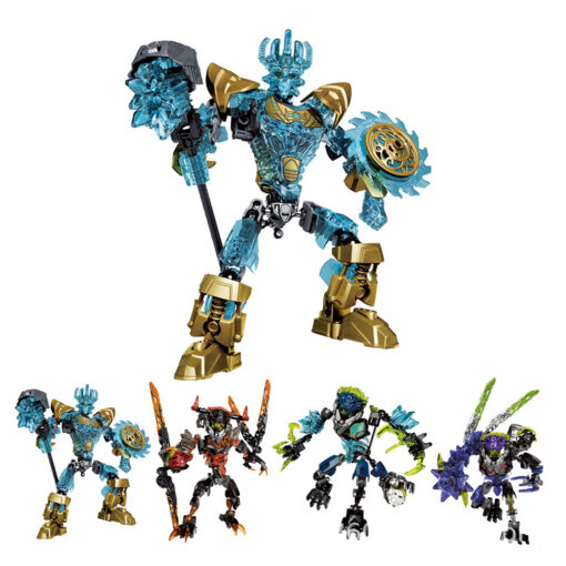 Building Blocks Bionicle Ekimu The Mask Warrior Toy