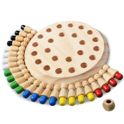 Wooden Educational Memory Chess Stick Game Toy