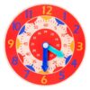 Children Montessori Wooden Clock Cognition Toys
