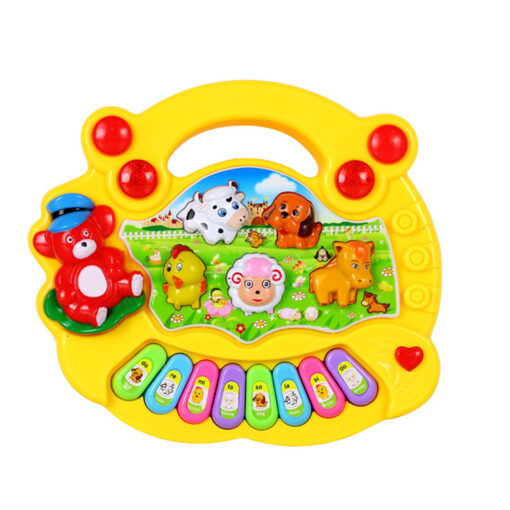 Electric Keyboard Instrument Baby Musical Flashing Toys