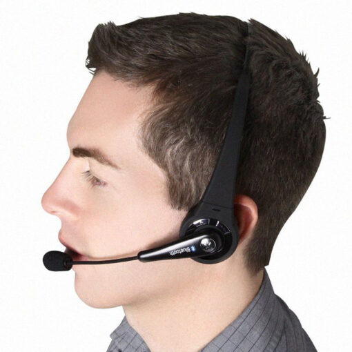 Wireless Bluetooth Handsfree Over The Head Mic Headset - Image 2