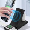 3 in 1 Magnetic Wireless Phone Fast Charging Dock