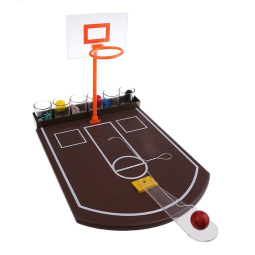 Creative Mini Basketball Drinking Board Game Toy