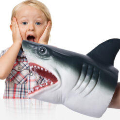 Cartoon Hand Puppet Animal Shark Glove Plush Toy