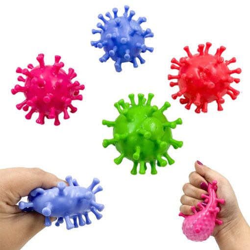 Simulation Virus Decompression Venting Squeeze Toy