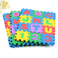 Alphanumeric Kids Educational Learning Floor Puzzle Mat