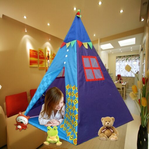 Portable Kid`s Indian Play Sleeping Indoor Outdoor Tent