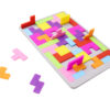 Silicone Tetris Puzzle Jigsaw Block Educational Toy