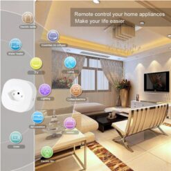 Smart Plug Adapter Wifi Outlet Work Surge Protector.