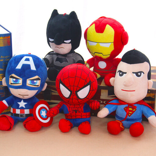 Cute Simulation Soft Marvel Heroes Doll Plush Toy