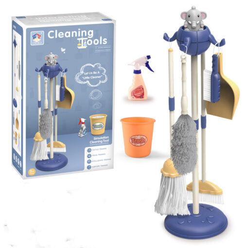 Kids Cartoon Pretend Play Cleaning Broom Mop Toys