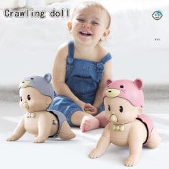 Electric Crawling Infant Doll Singing Educational Toy