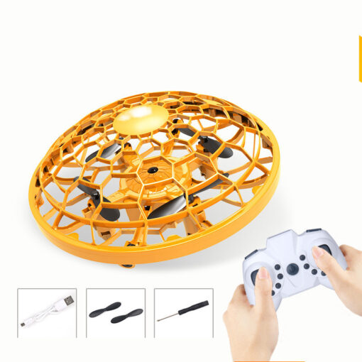 RC Mini Drone Quad Powerful UFO Flying Saucer Toy