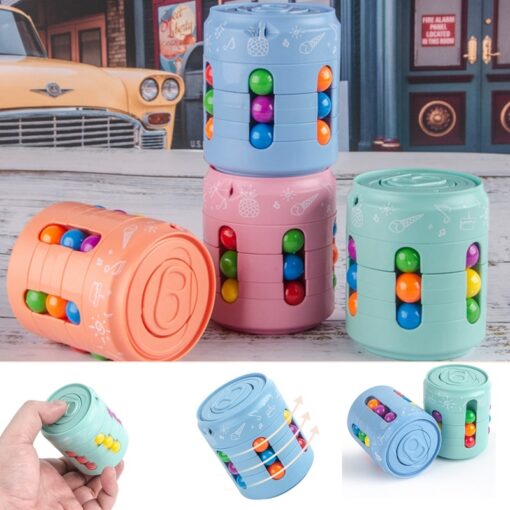 Finger Spinning Relieves Stress Magic Puzzle Beans Toy