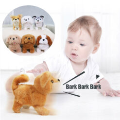 Electric Walking Dog Stuffed Plush Pet Doll Robot Toy