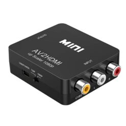 Portable Mini 1080P CVBS To HDMI Video Converter