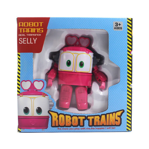 Robot Transformation Deformation Train Car Toy