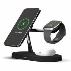 3 in1 Magnetic Qi Wireless Fast Charging Stand