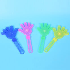Colorful LED Flashing Hand Clapper Cheering Props Toys