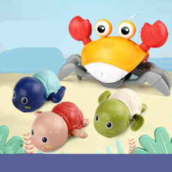 Baby Clockwork Crawling Crab Summer Play Water Toy