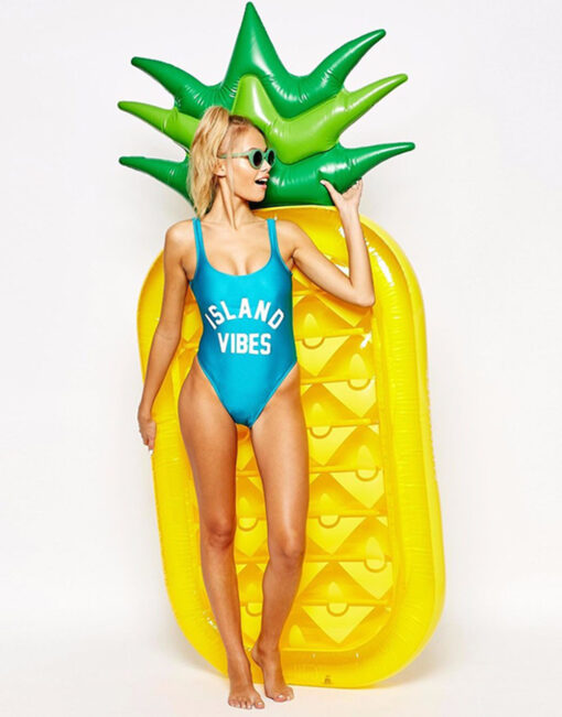 Inflatable Floating Pineapple Swimming Water Hammock