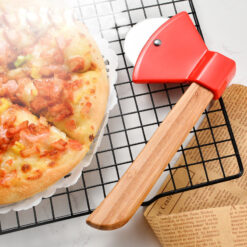 Creative Stainless Steel Axe Shaped Pizza Roller Cutter