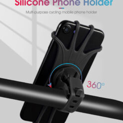 360° Silicone Bicycle Motorcycle Phone Bracket Holder