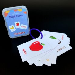 English Learning Word Card Pocket Flash Cards Toy