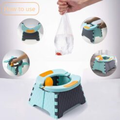 Portable Outdoor Folding Baby Toilet Potty Training Seat