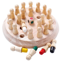 Wooden Memory Chess Logical Thinking Training Toy