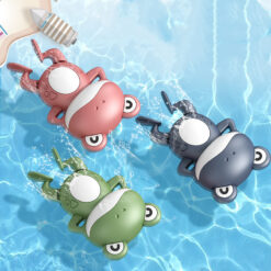 Wind-Up Swimming Frog Clockwork Floating Water Toy