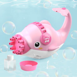 Cute Dolphin Children's Gatling Bubble Blower Toy