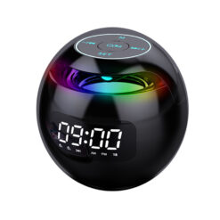 Portable Mini Wireless Bluetooth Alarm Clock Speaker