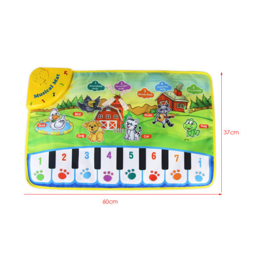 Children Crawling Musical Piano Educational Mat Toy