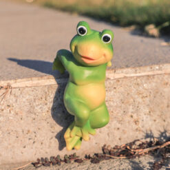 Garden Outdoor Frog Ornaments Figurine Yard Décor