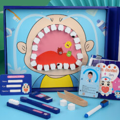 Wooden Simulate Dentists Pretend Play Children's Toy