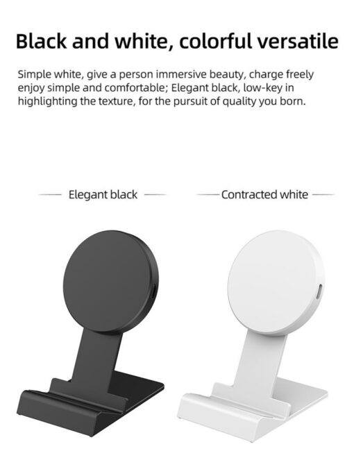 QI Wireless Fast Charging Charger Phone Holder Pad Stand - Image 6