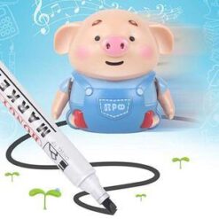 Funny Cute Pig Magic Pen Follow Any Drawn Line Toy