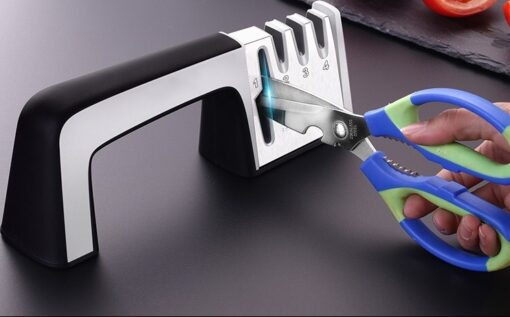 Non-Slip Professional Manual Knife Scissors Sharpener Tool - Image 3