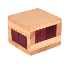 3D Puzzle Wooden Magic Luban Lock Game Box