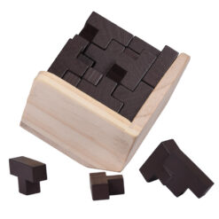 Wooden 3D Puzzles Brain Teaser Educational Toys