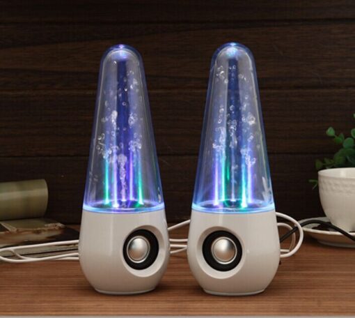 Creative LED Color-Changing Water Dancing Speakers